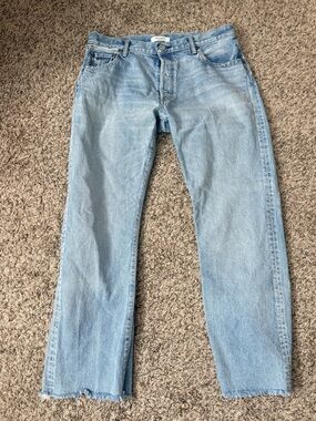Moussy Vintage Japanese Light Blue Denim - Size 32